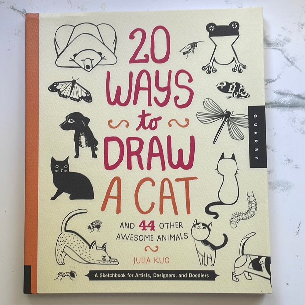 20 Ways to Draw a Cat and 44 Other Awesome Animals: A Sketchbook for Artists, De